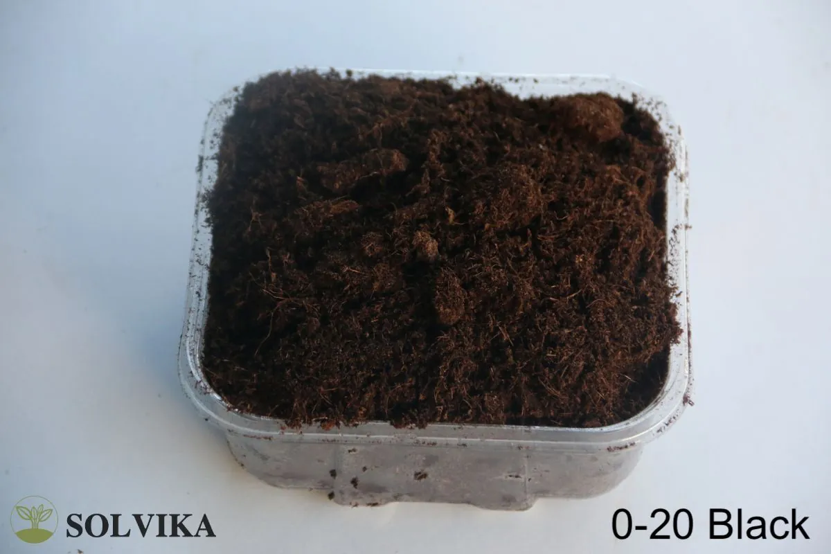 Lithuanian dark peat, screened 0-20 mm